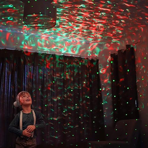 Miniatura 3 de Proyector de galaxia, proyector de estrellas para dormitorio, control remoto y altavoz Bluetooth de ruido blanco, 8 sonidos de chupete,