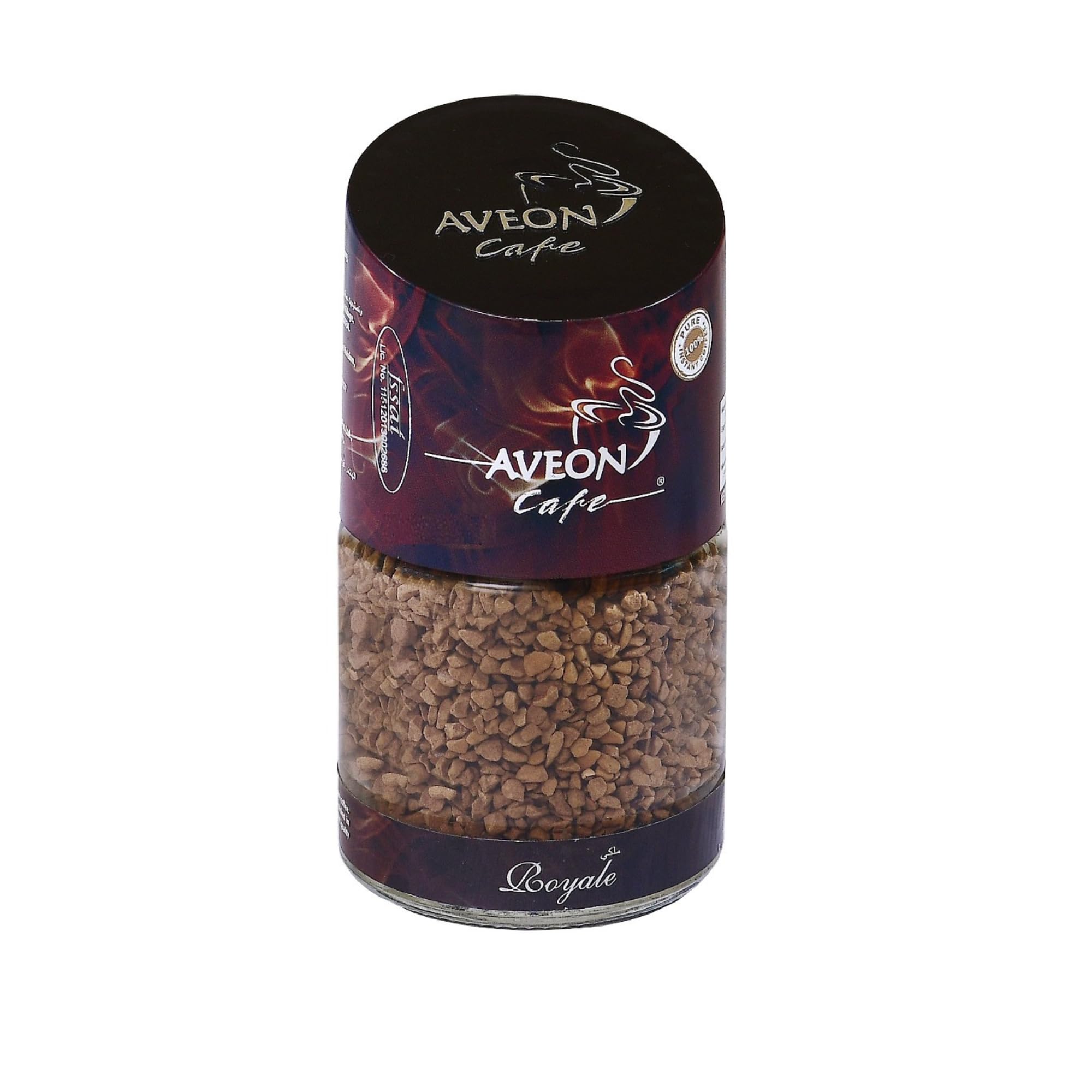 Aveon Café Royale Instant Coffee - 50g Jar | Premium Freeze-Dried Coffee | 100% Coffee Perfection with Arabica and Robusta - 50g (B08939KSD5) Amazon Price History, Amazon Price Tracker