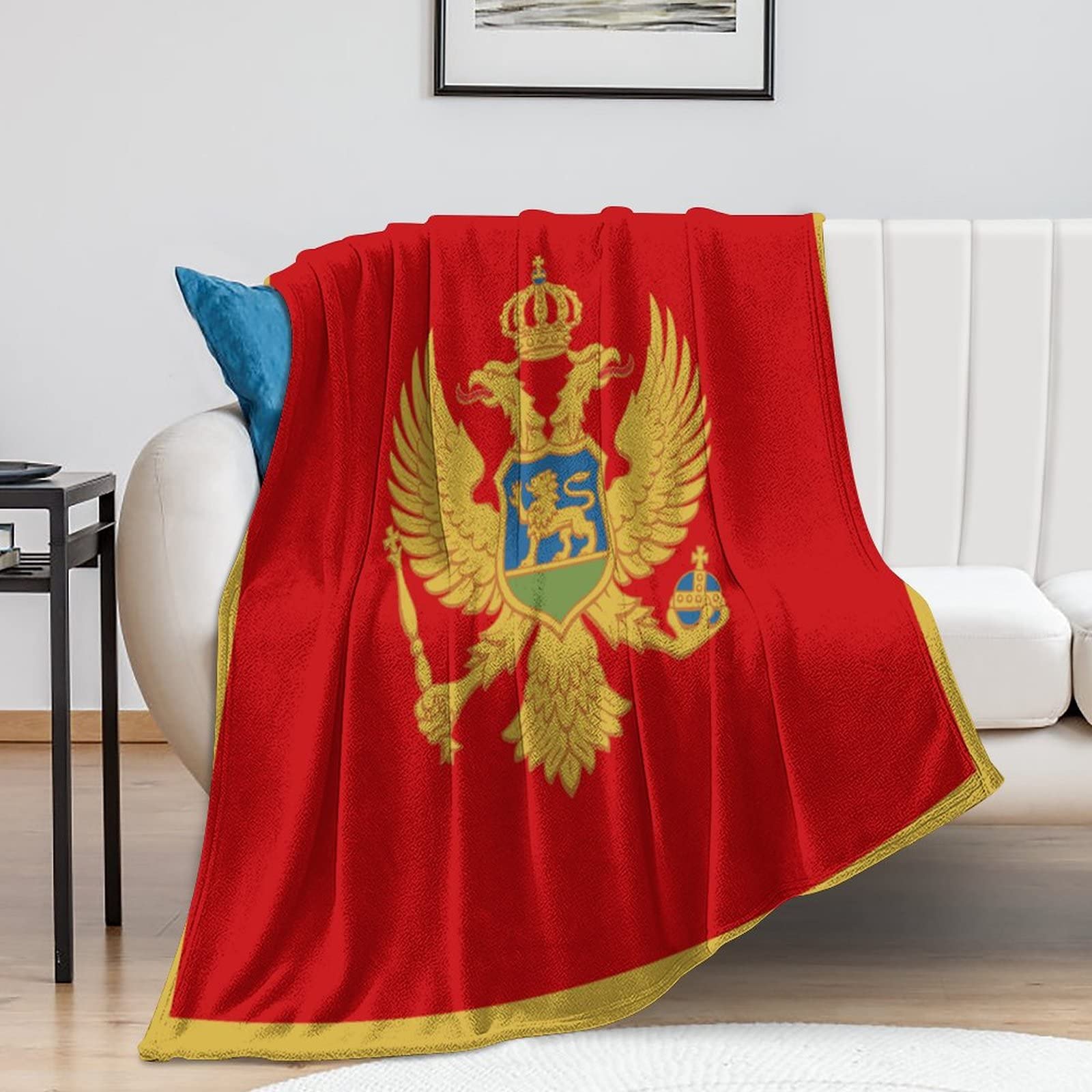 Couverture microfibre douce et antistatique pour éviter le froid de l'hiver