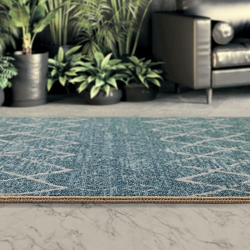 Miniatura 172 de Antep Rugs - Alfombras antideslizantes de 3 x 5 pies (antideslizante) con parte trasera de goma, de estilo antiguo, bohemio, marroquí y con pelo