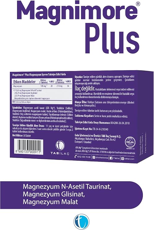 Magnimore Plus 30 Tablets