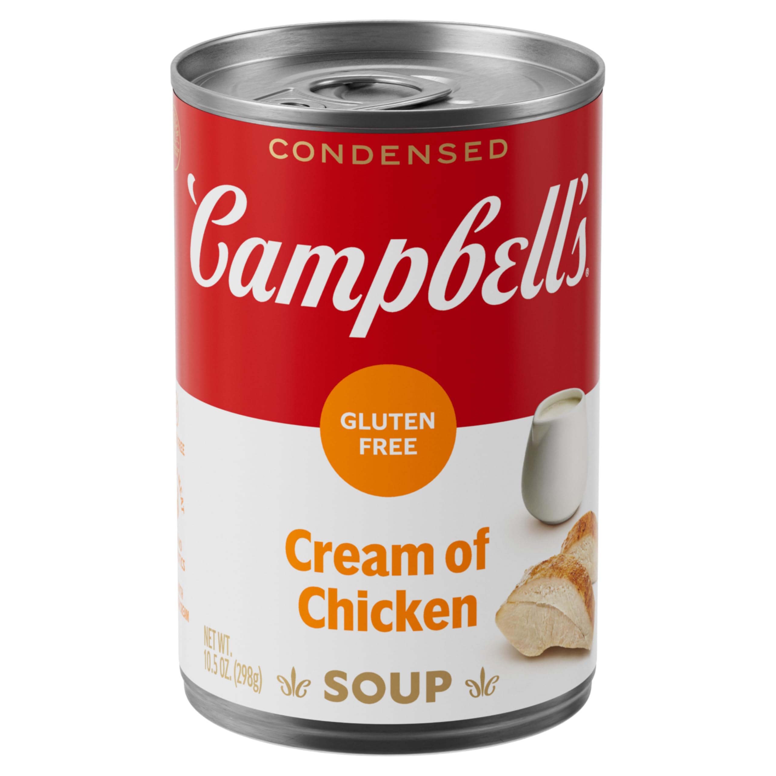 Campbell's Condensed Gluten Free Cream of Chicken Soup, 10.5 oz Can