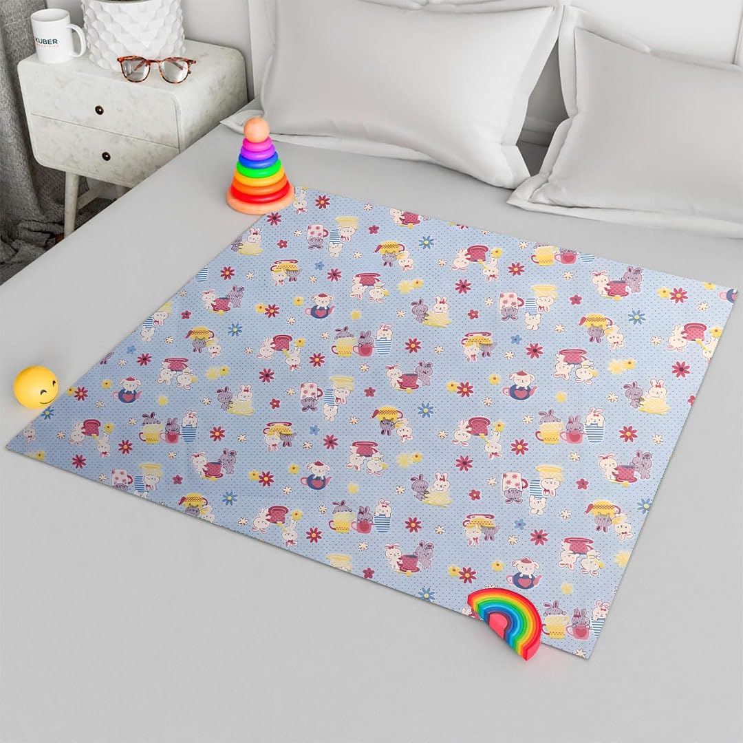 Waterproof Baby Bed Sheet - Protect & Style -10