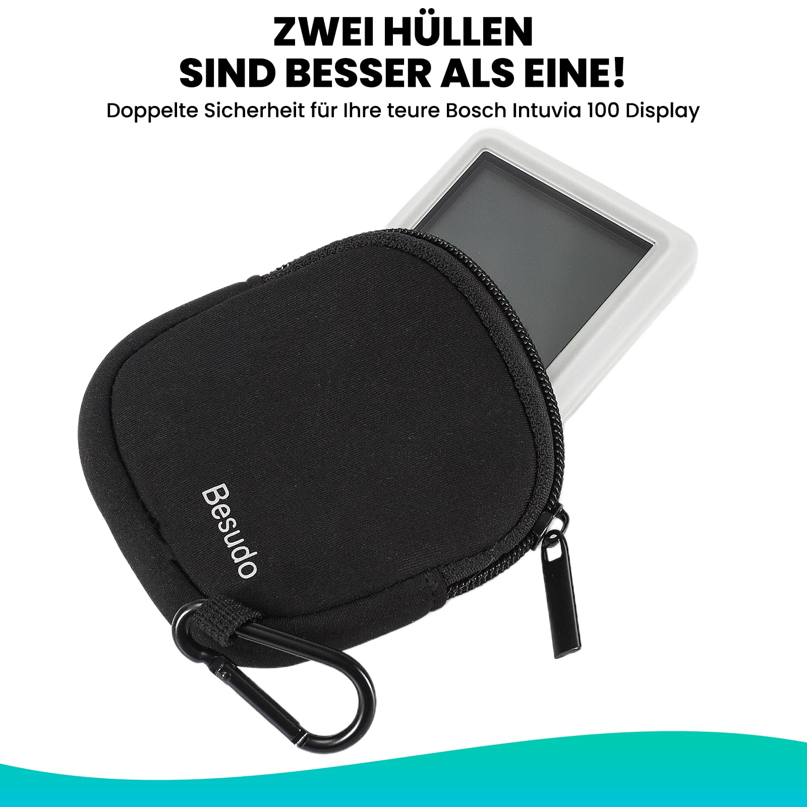 Custodia Protettiva Per Display Bosch Purion - 2 Pezzi, Trasparente E Impermeabile, Per E-Bike - Foto 8