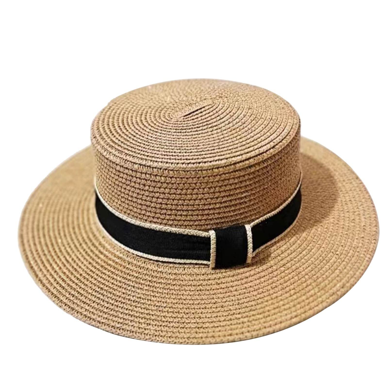 Lidssacde Sombrero Mujer Verano Sombrero Playa Mujer Elegante Sombreros para El Sol Sombreros Playa Pamelas De Playa Sombrero Playa Paja Sombrero Pamelas De Playa Verano Verano