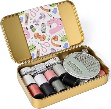 LBTEE Sewing Kit with Tin Box
