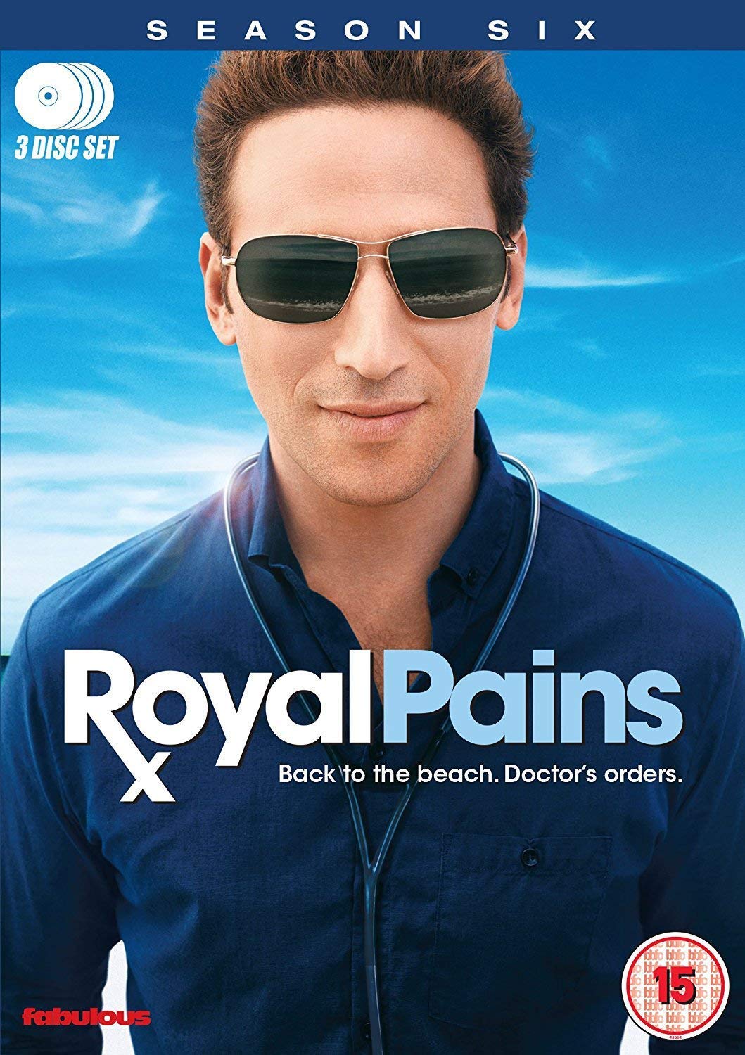 Royal Pains Season 6 DVD serie de television de medicina y drama para reproductores domesticos