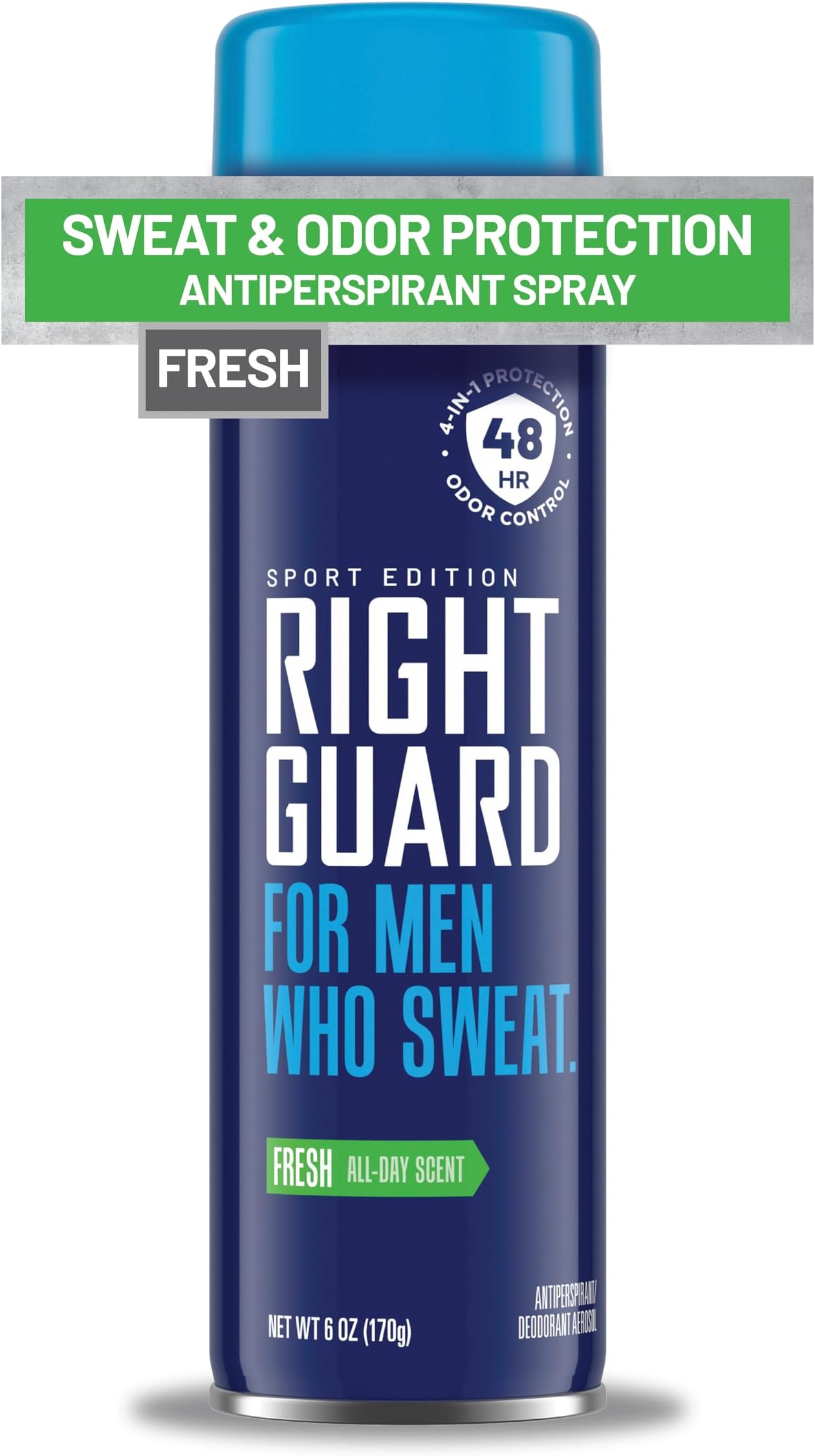 Antiperspirant Spray, Sport Fresh 6 oz