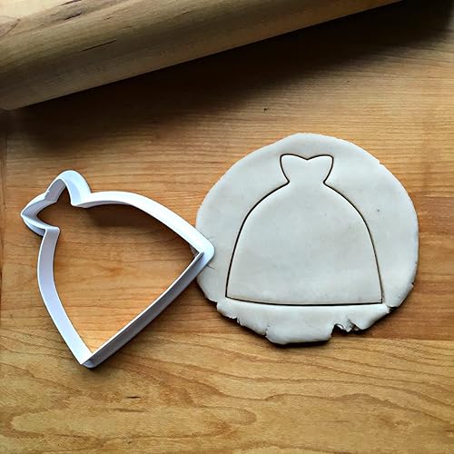 Miniatura 2 de Sweet Prints Inc Poofy Wedding Dress Cookie Cutter - Dishwasher Safe (4")