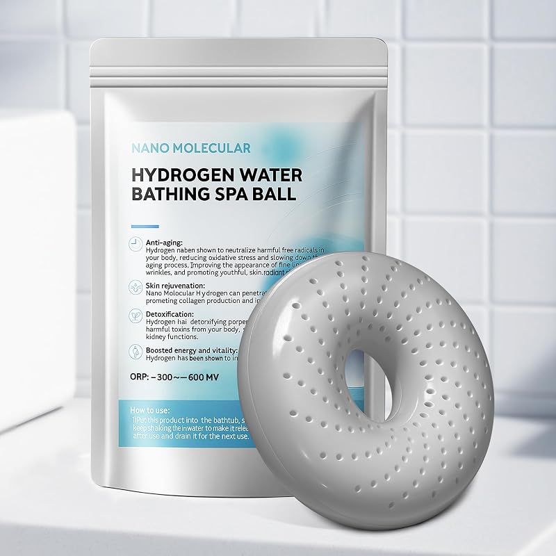 Bomba de banho de hidrogênio ACProPlus reutilizável – Cinza