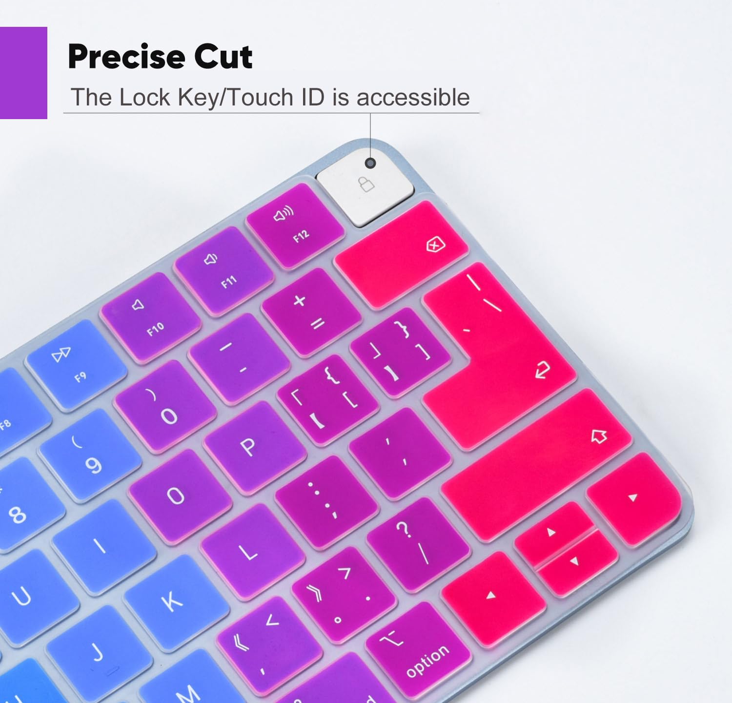 Apple Magic Keyboard Touch ID パープル Apple Magic Keyboard with