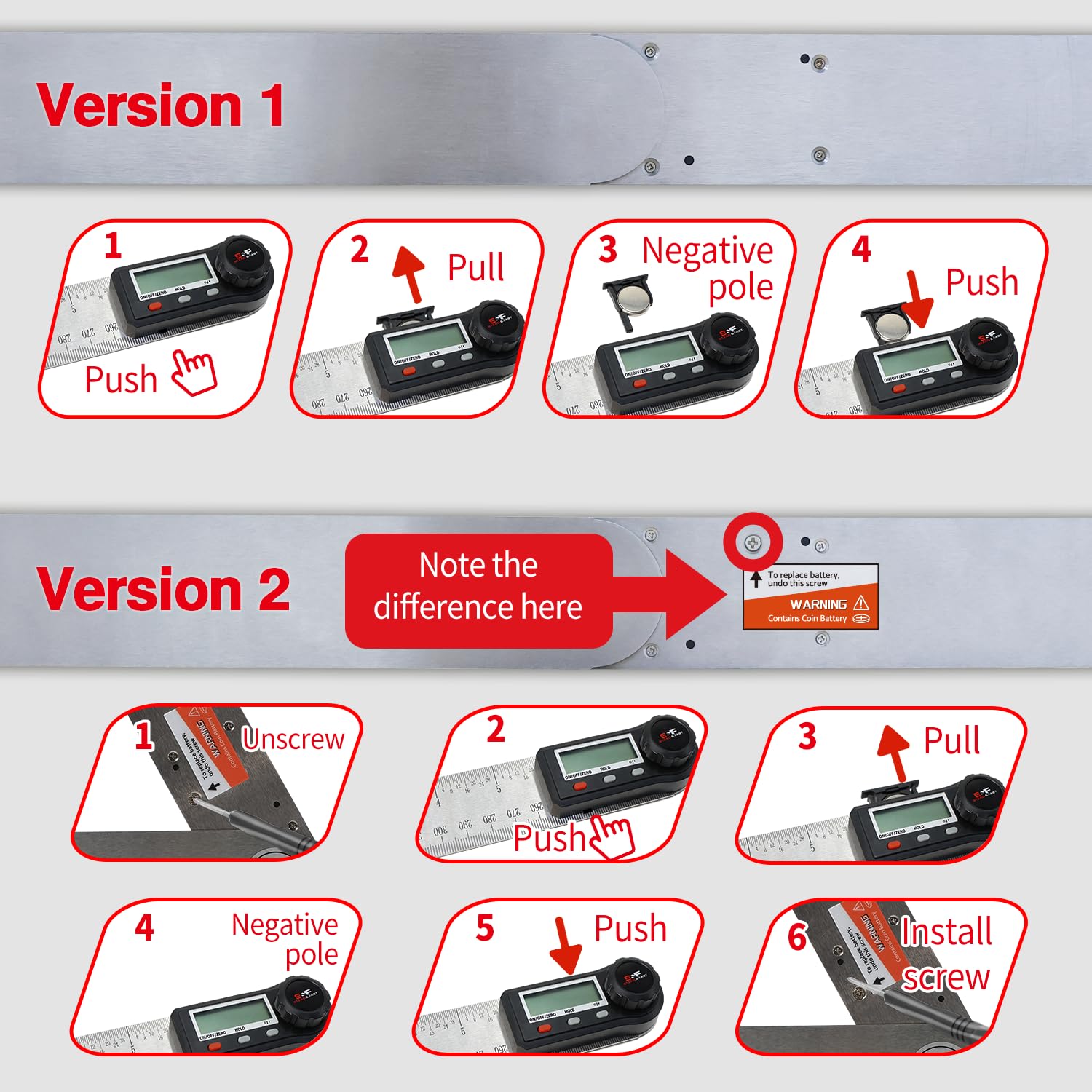 Digital Angle Finder Tool - Precision Measurement -7