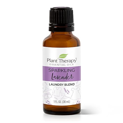 Plant Therapy Mezcla de aceite esencial de lavanda espumosa de 1.0 fl oz (1 oz), puro, sin diluir, fragancia de lavado y potenciador de aroma