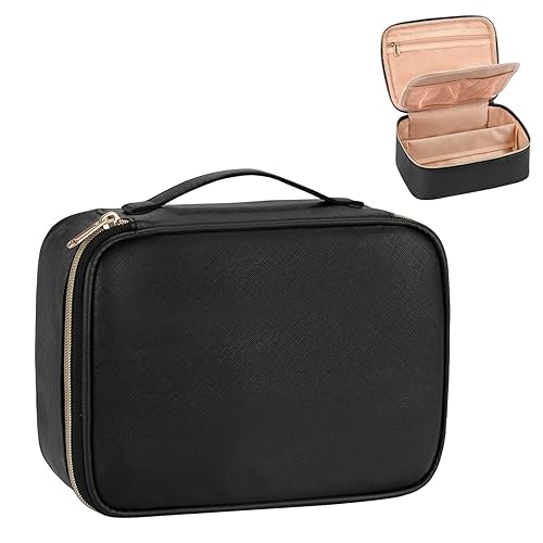 Miniatura 8 de OCHEAL Bolsa de maquillaje, bonita bolsa organizadora de maquillaje, bolsa de maquillaje potable para cosméticos, accesorios de aseo con