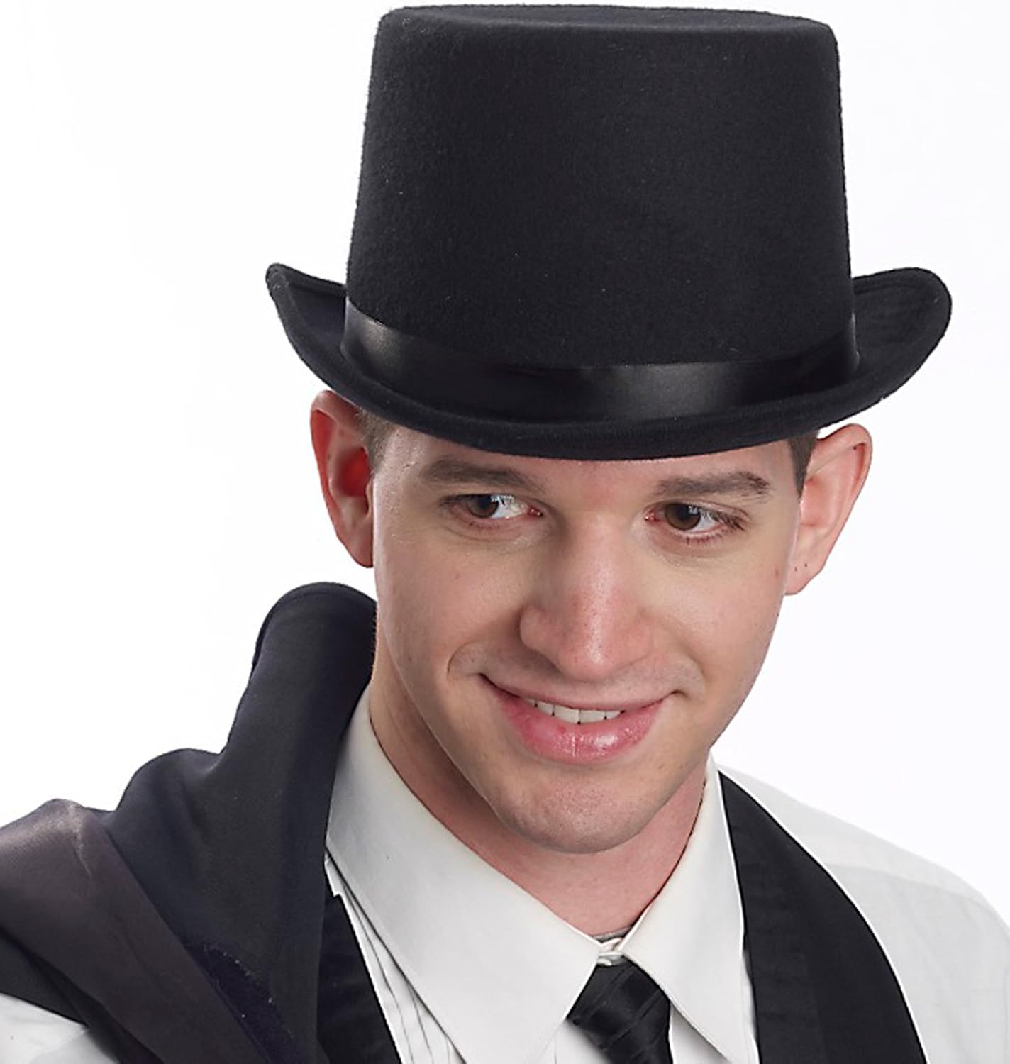 Rubies Forum Novelties Adult Super Deluxe Top Hat, White
