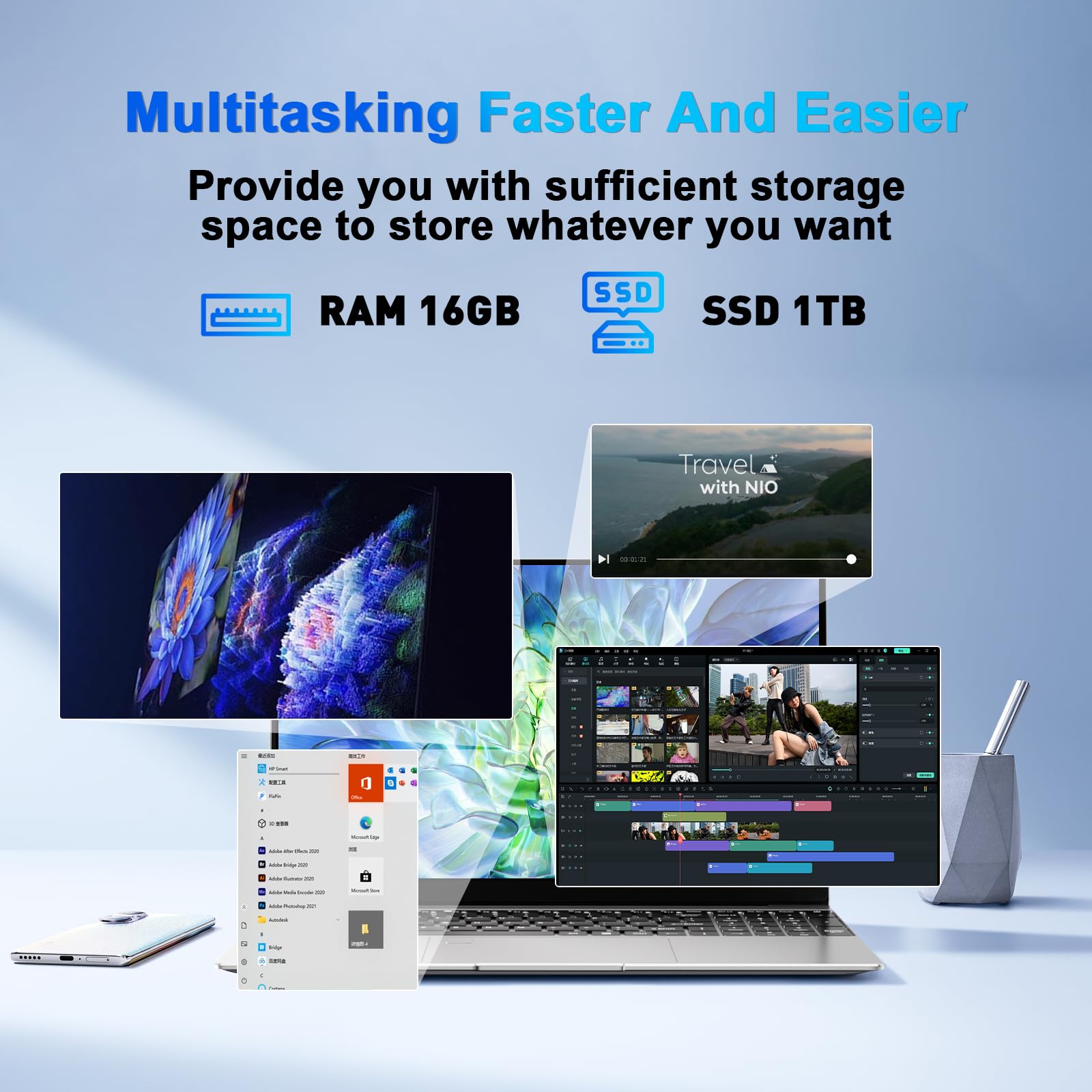 Win11 25H2　Office2024　i7　16GB　SSD+HDD　15 Amazon.com: 2025 Latest 15.6'' Windows 11 Laptop Computer，16GB