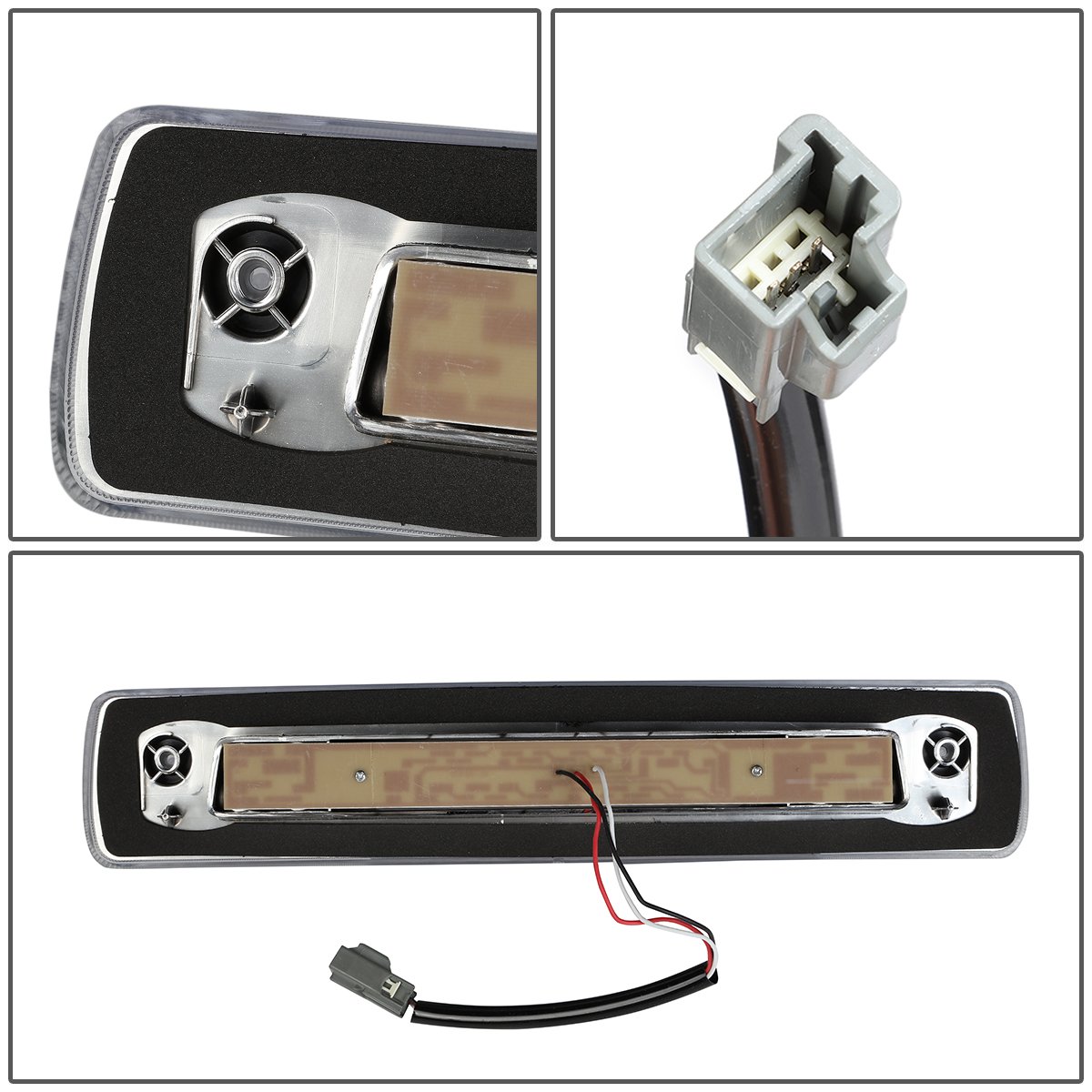 3D LED Third Brake Light; Black (15-18 Colorado - View #13