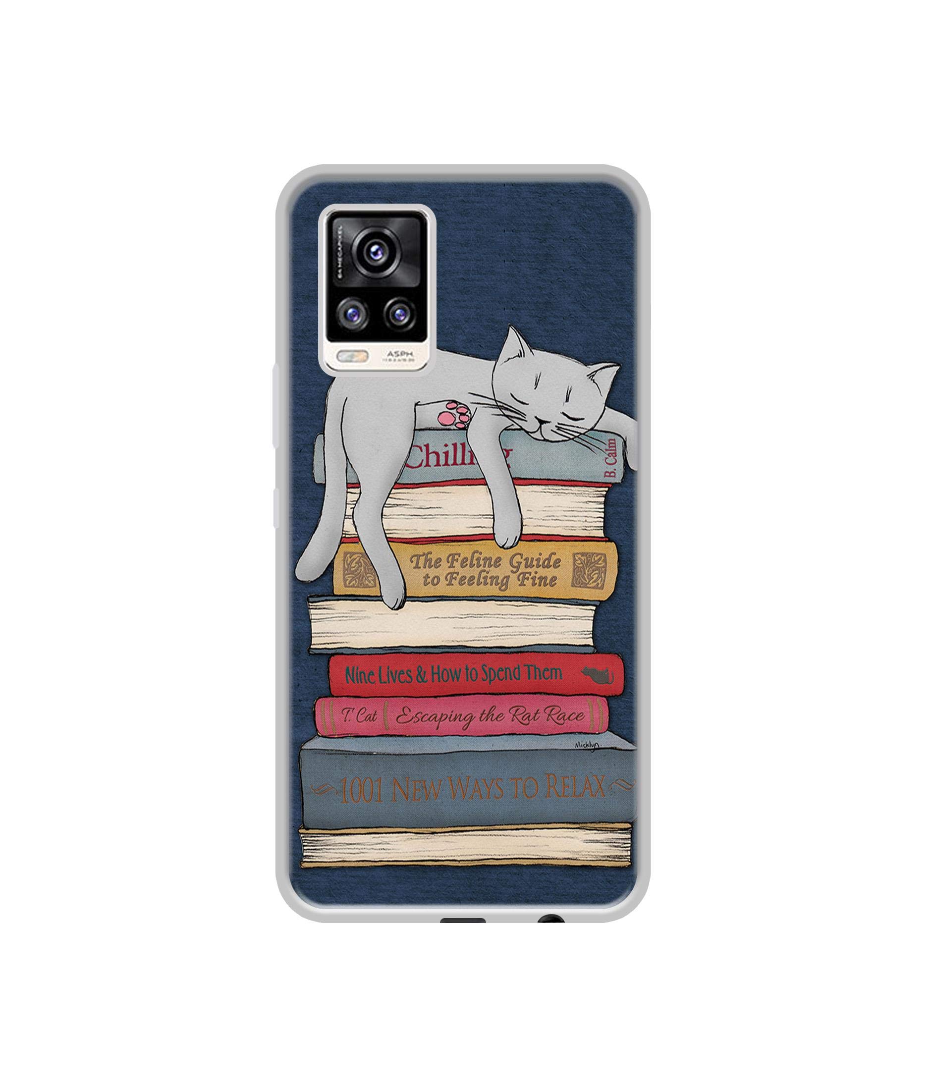 Casotec Cat Sleeping On The Books Design Printed Silicon Soft TPU Back Case Cover for Vivo V20 (B08S349RRX) Amazon Price History, Amazon Price Tracker