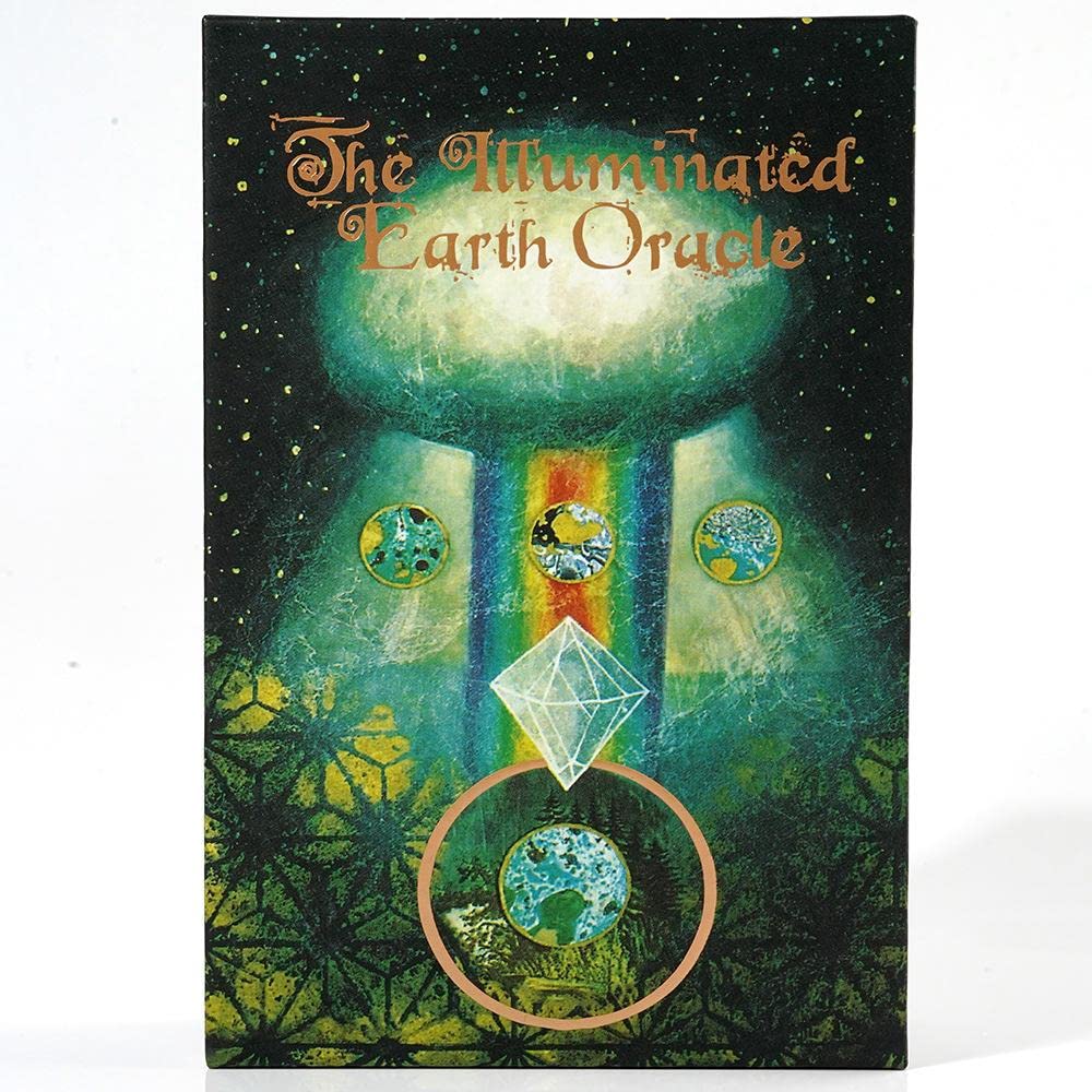 Tarot CardsGuidebook,Illuminated Earth Oracle Card Deck