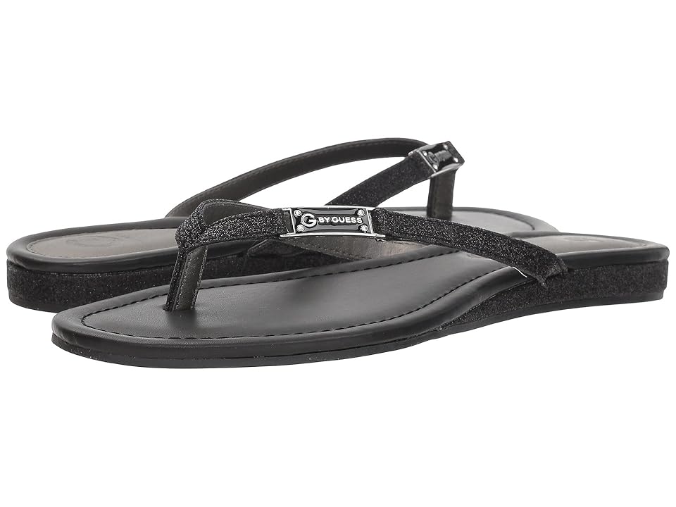 

G by GUESS Jumper (Black/Sliver) Women's Slide Shoes