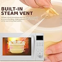 Vista 6 de Ceramic Baby Food Storage Container, Airtight BPA-Free Jar with Silicone Lid, Unbreakable Ceramic, Microwave & Dishwasher Safe, Reusable Glass