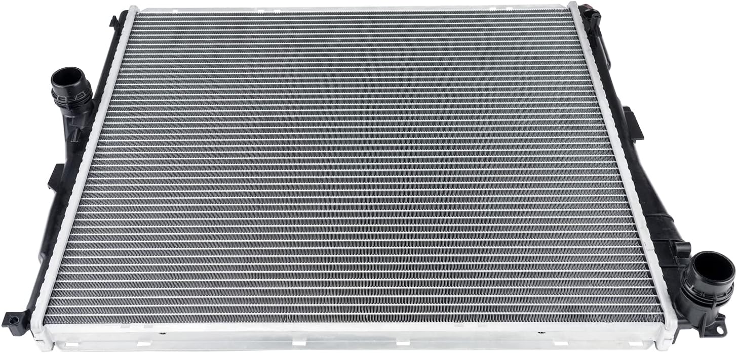 KAX Radiator Assembly for 2004-2006 X3, 2006 X3 3.0L, Automotive Radiators CU2771, with Coolant Drain Plug