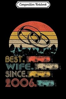 Composition Notebook: Womens 25th Wedding Anniversary Gift Women Wife Since 1994 Journal/Notebook Blank Lined Ruled 6x9 100 Pages