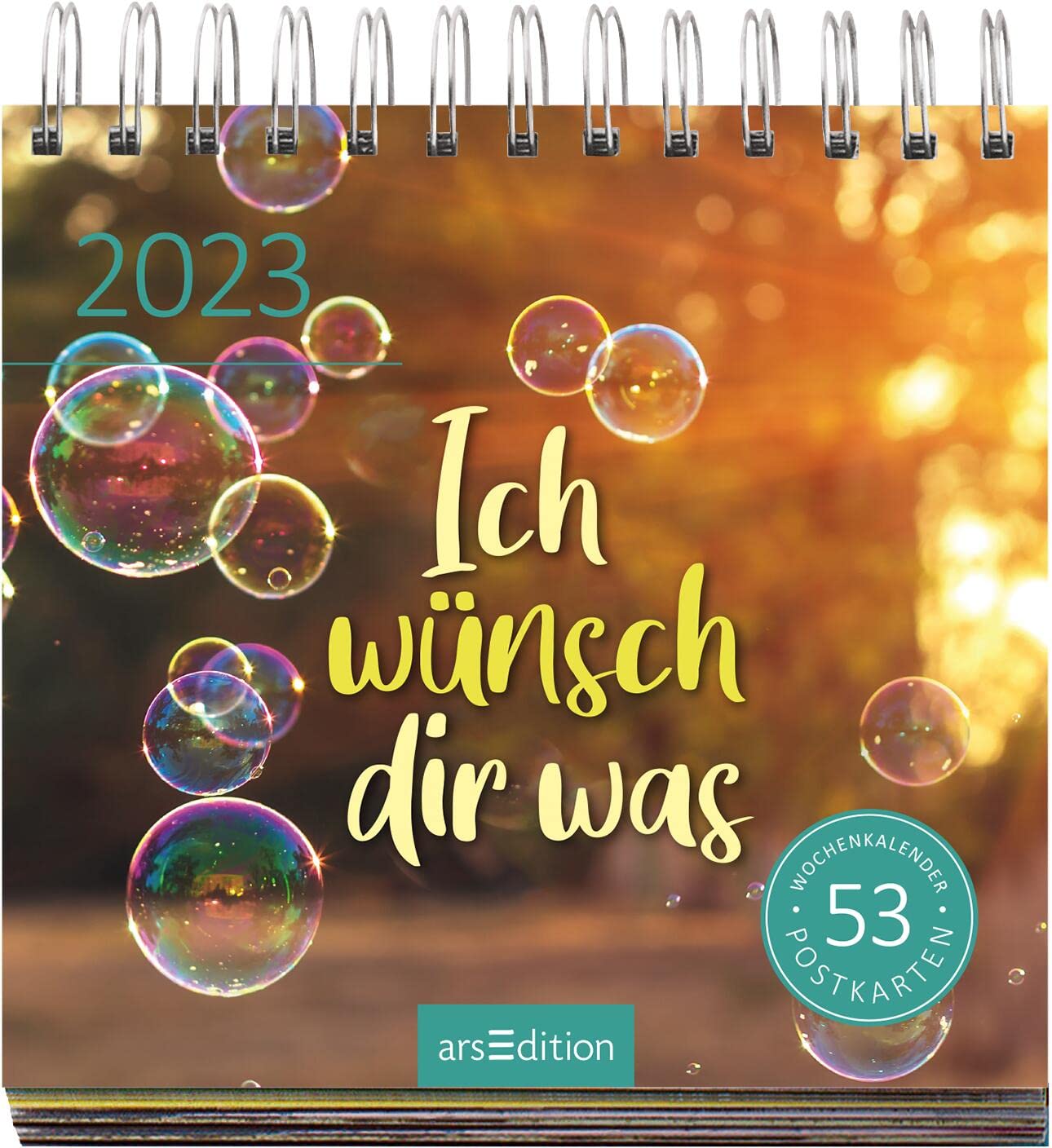 Display Postkartenkalender 2023: Mit 20 x 3 Ex. | Wochenkalender 2023, 53 Postkarten zum Abtrennen und Verschicken