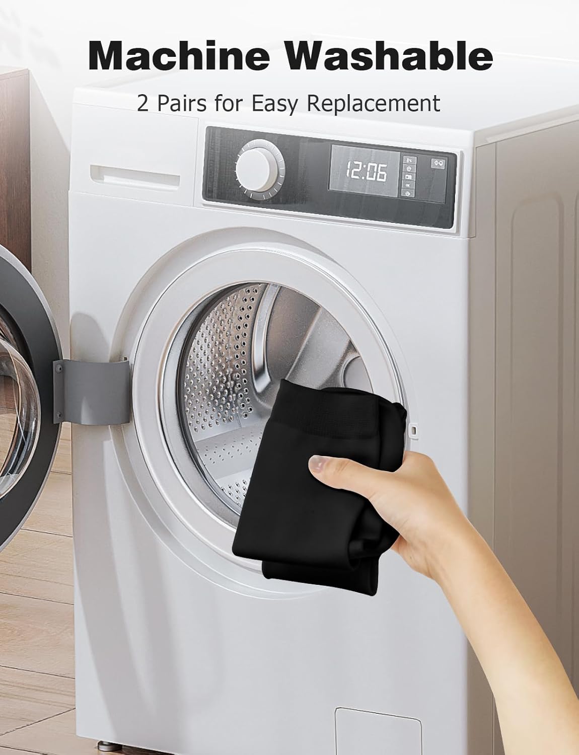 Mellbree Walking Boot Socks, Walking Boot Liner Black & White & Grey Three Colours to Choose - Image 7