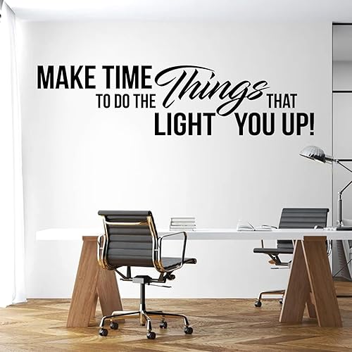 Miniatura 8 de BATTOO Calcomanías motivacionales para pared, calcomanías inspiradoras para pared, con cita de vinilo para oficina, éxito, aula, entrenamiento,