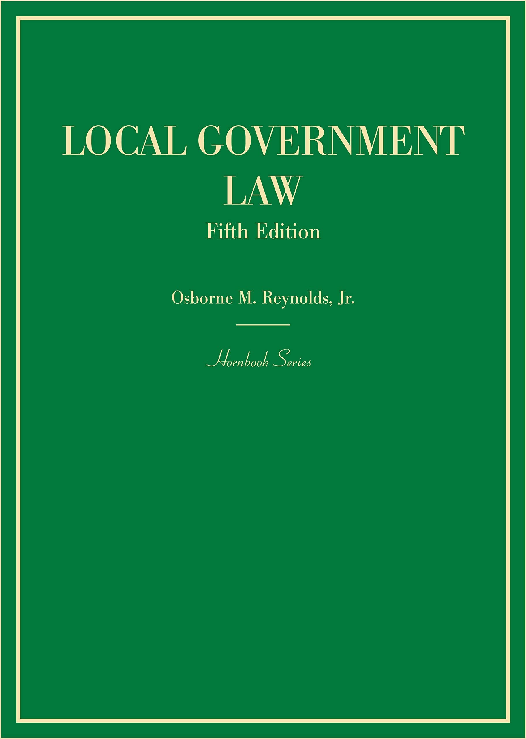 Buy Local Government Law (Hornbook Series) — BookShops.in