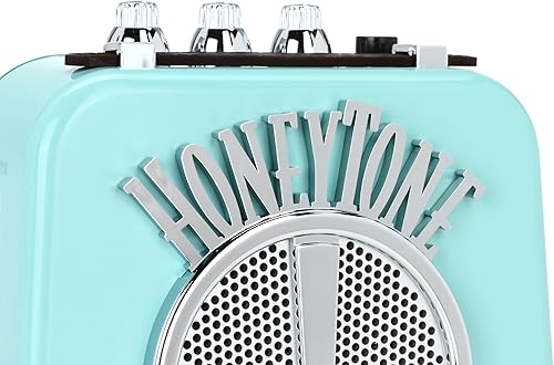 Miniatura 4 de Danelectro Honeytone N-10, amplificador pequeño de guitarra, color aqua