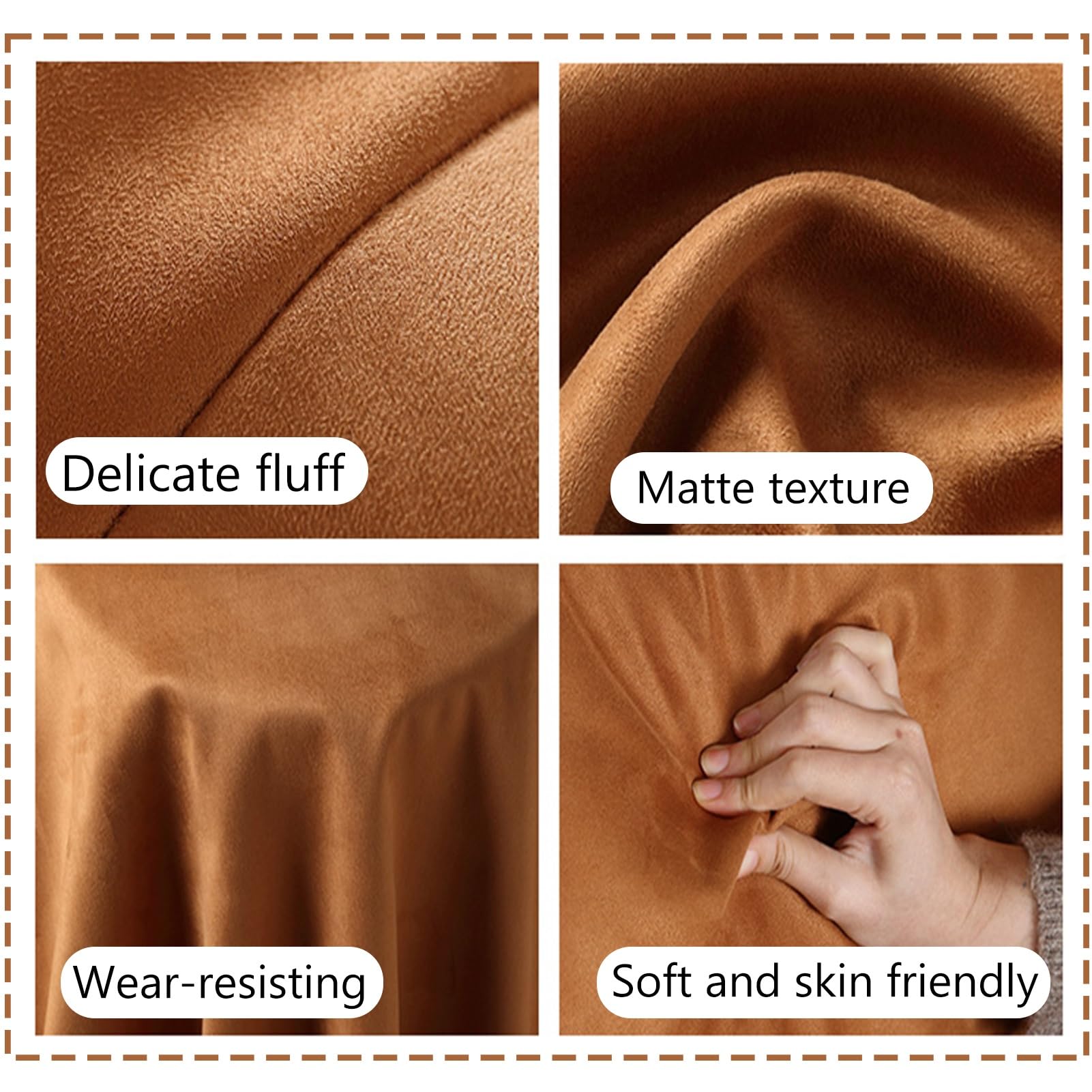 Pelle Adesiva Per Riparazioni Rotolo di toppa autoadesiva per riparazione di fibre di pelle scamosciata Nastro per riparazione di tessuti per divani, abbigliamento, scrapbooking, decorazioni, artigian