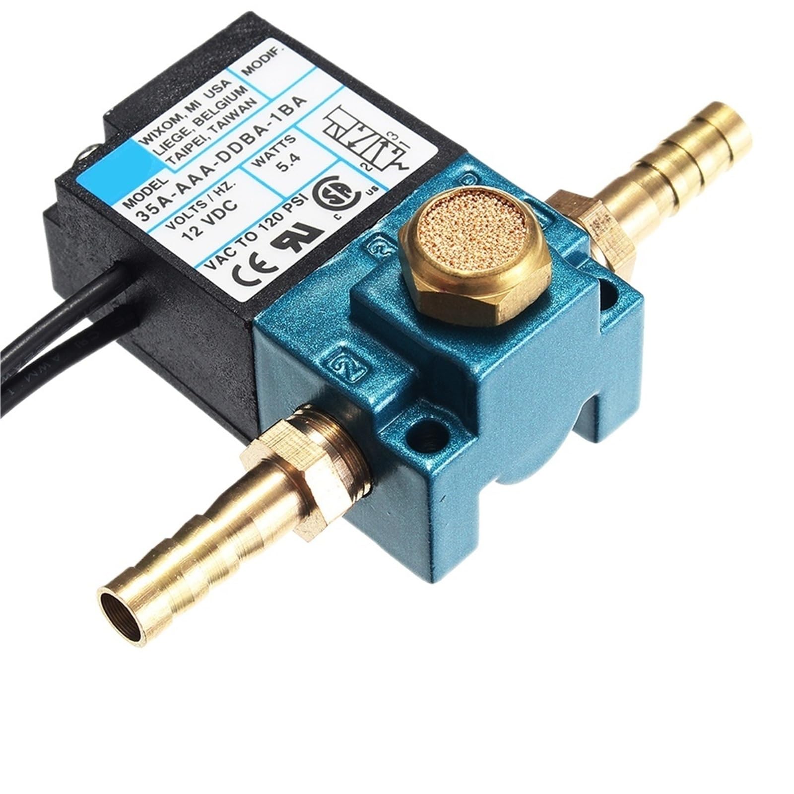 Électrovanne 3 ports DC12V 5.4W commande électronique suralimentation turbo vanne de régulation