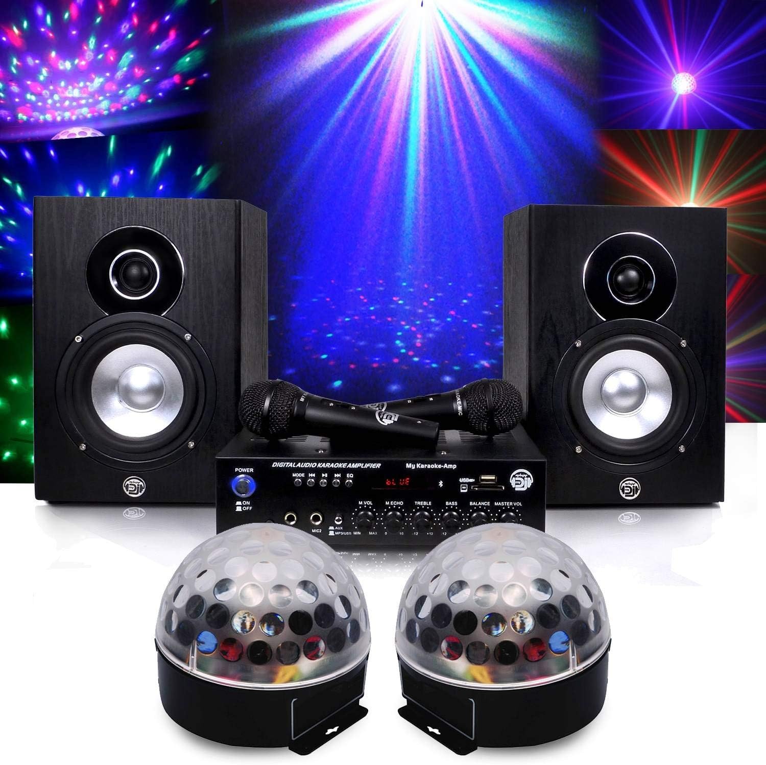 Complete Karaoke Pack 150W + RGB LED Astro Balls