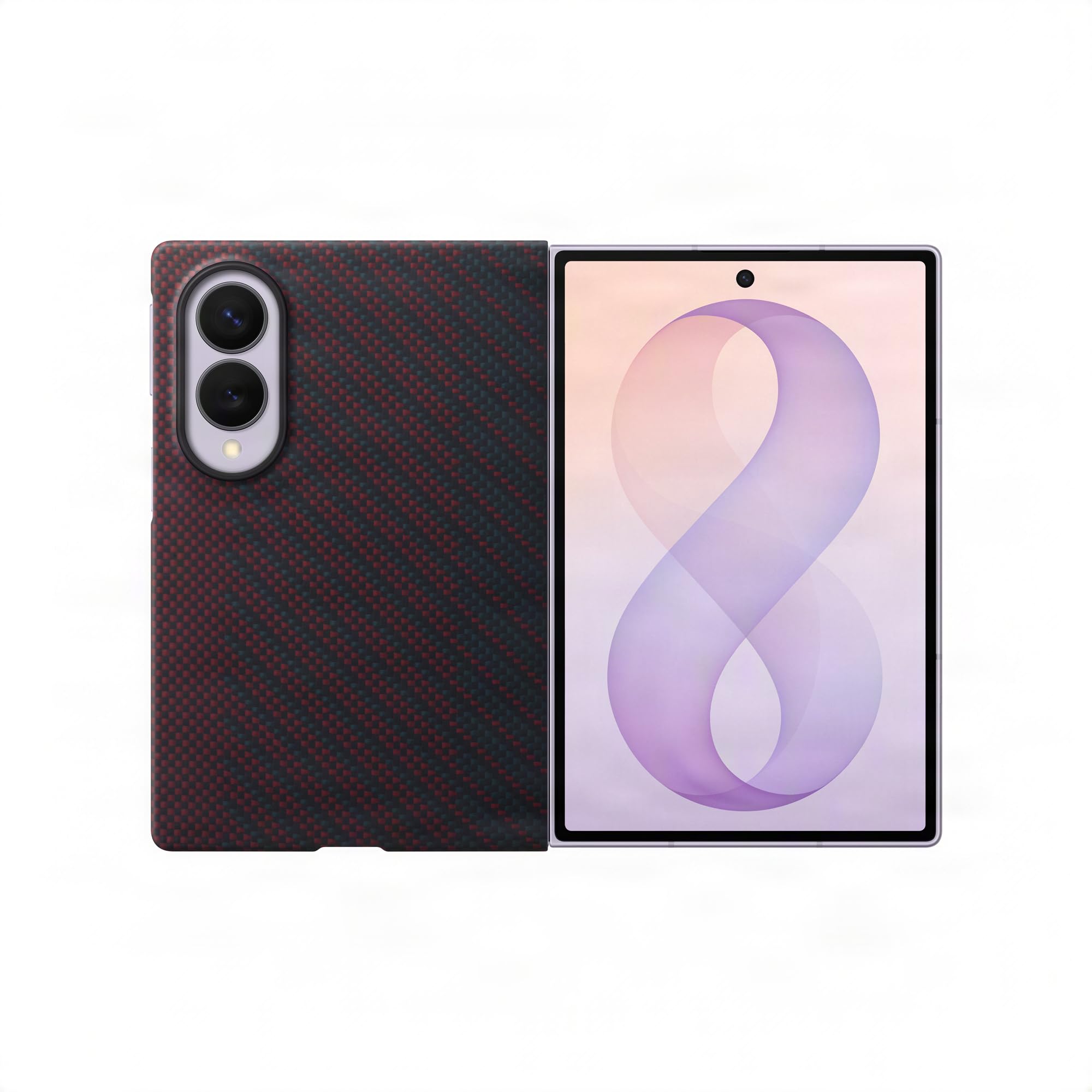 Samsung Official Carbon Magnet Case for Galaxy Z Fold8 Violet