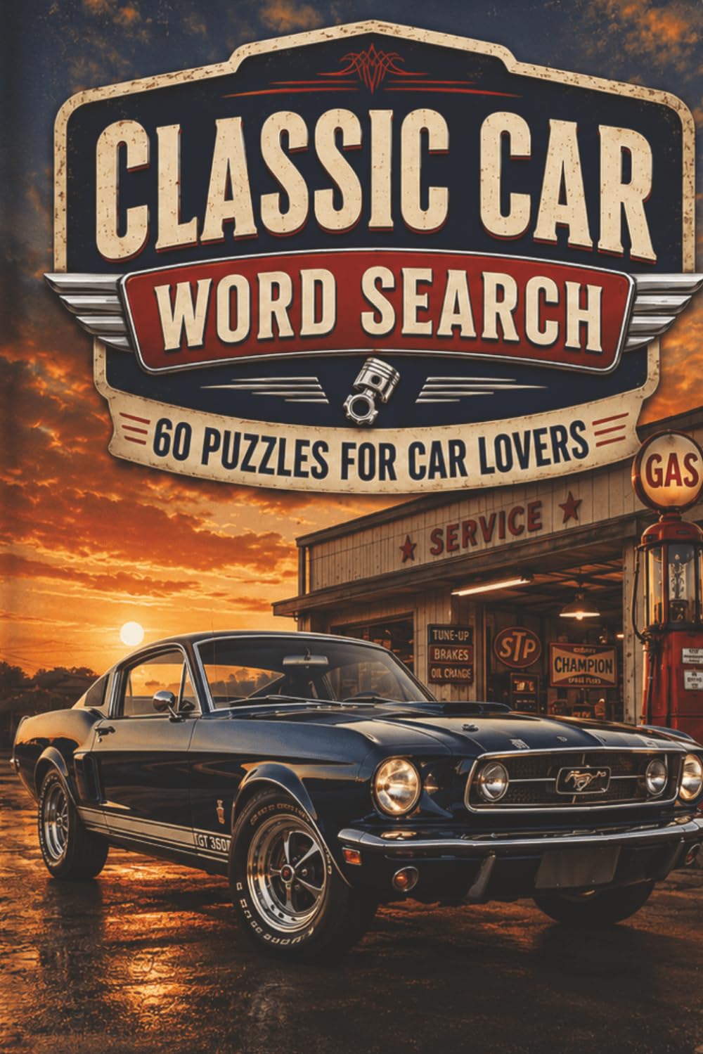 Classic Car Word Search: 60 Puzzles for Car Lovers