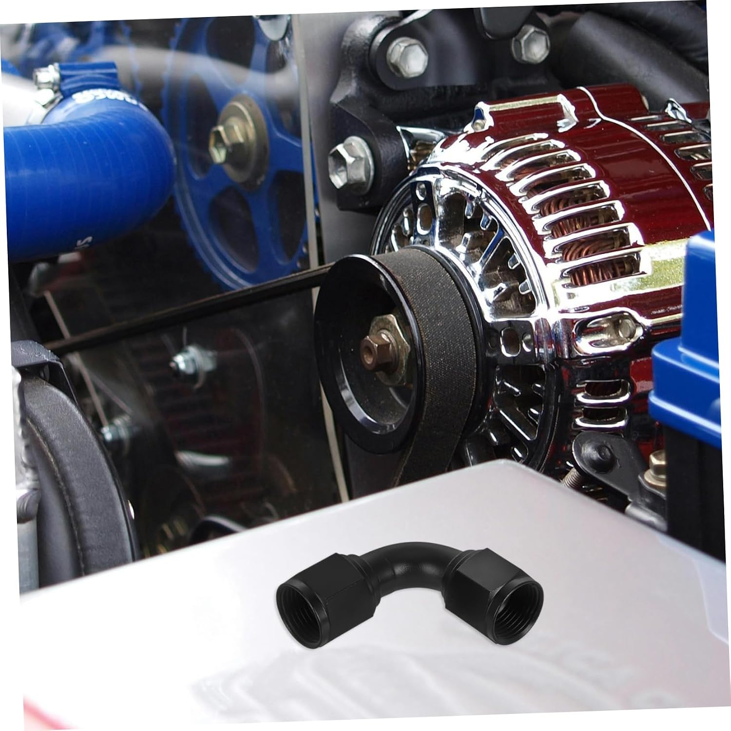 Female Swivel Coupler Fuel Line Fitting Adapter for Automotive and Motorcycle Repair Leakproof Connection and Excellent Sealing for Fuel Oil Hose