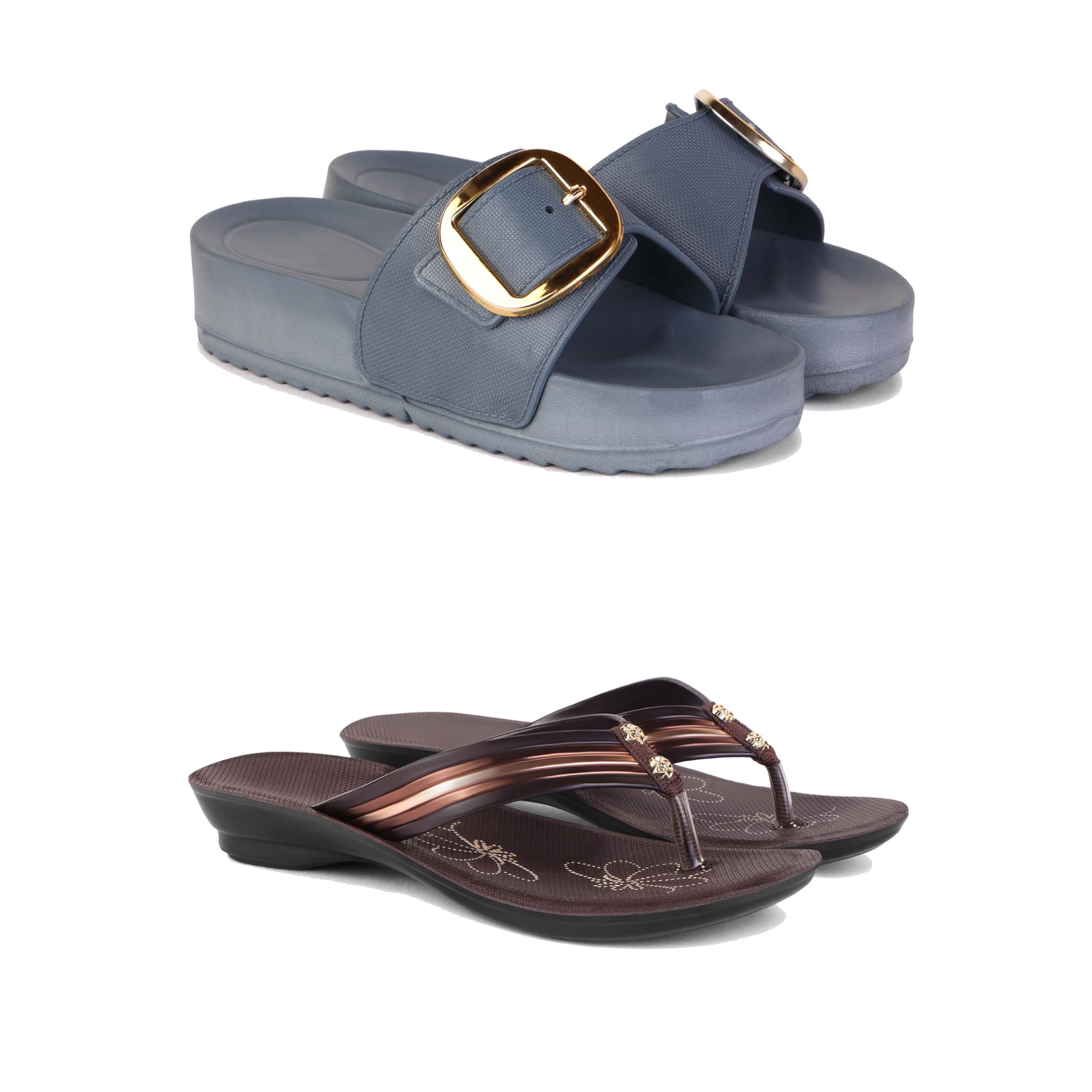 sandal for Women's,slip-ons,quality casaul sandals for Women's GRP-SAN-(2-COMBO)-1998-1955-image-44