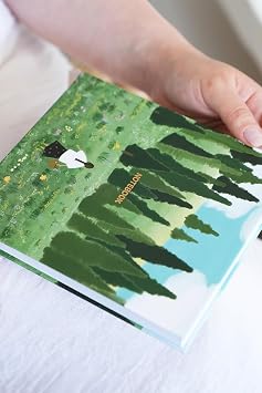 Matt Notebook 15x15 cm Kare Tarihsiz Not Defteri Çizgili Manzara