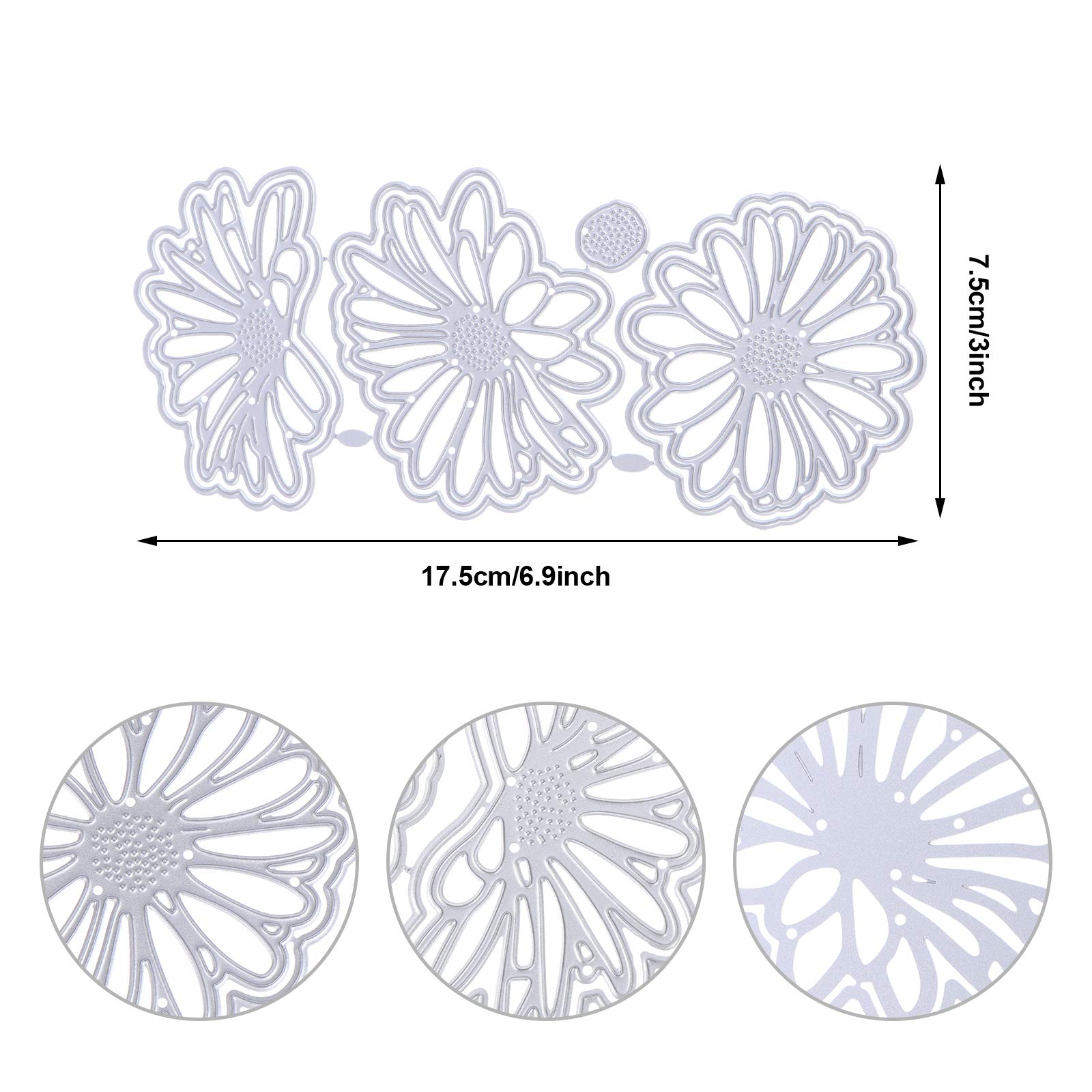 Metalen stanssjabloon bladeren bloemen vormen scrapbooking