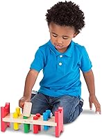 Vista 8 de Melissa & Doug Juguete de madera de lujo con martillo - Certificado FSC