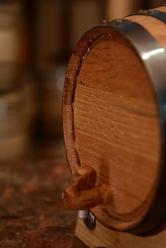 Miniatura 2 de Personalizado - Barril de roble blanco americano personalizado Bourbon envejecido 2 litros aros negros