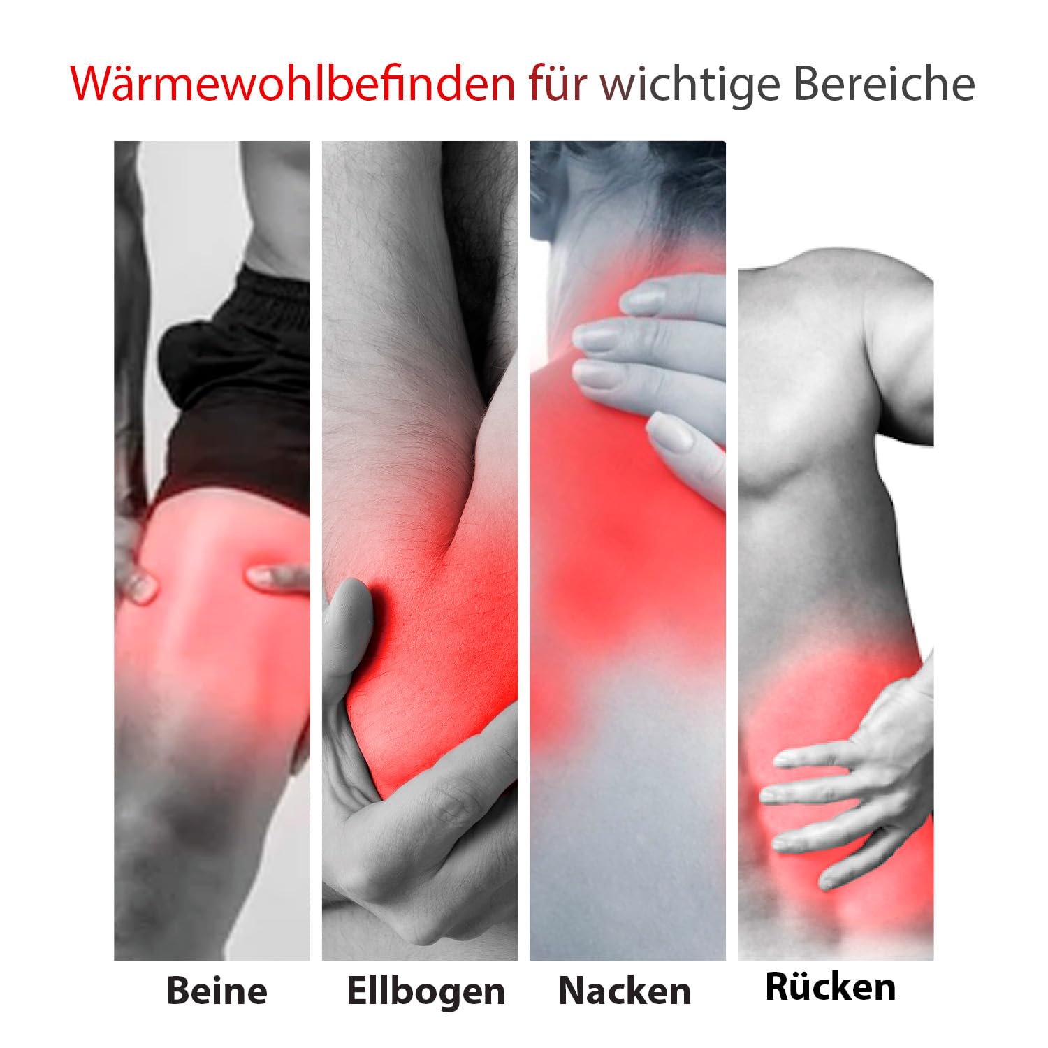 Boston Tech Flexible Infrarotlampe für die Thermotherapie. Schnelle Linderung von Muskelschmerzen