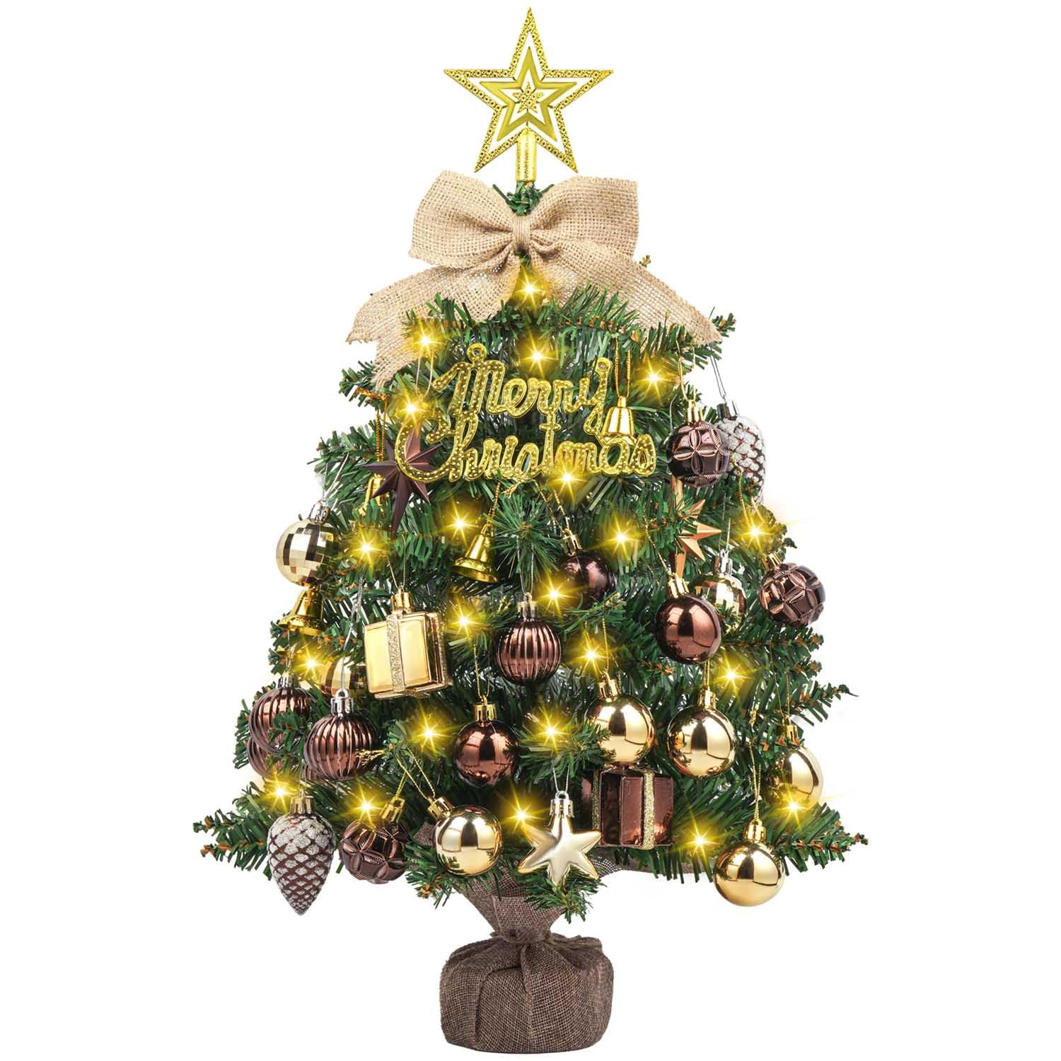 Sapin de Noël artificiel de table 50cm pommes de pin et neige Stoeren Sapin de Noël artificiel de table 50cm pommes de pin et neige Stoeren