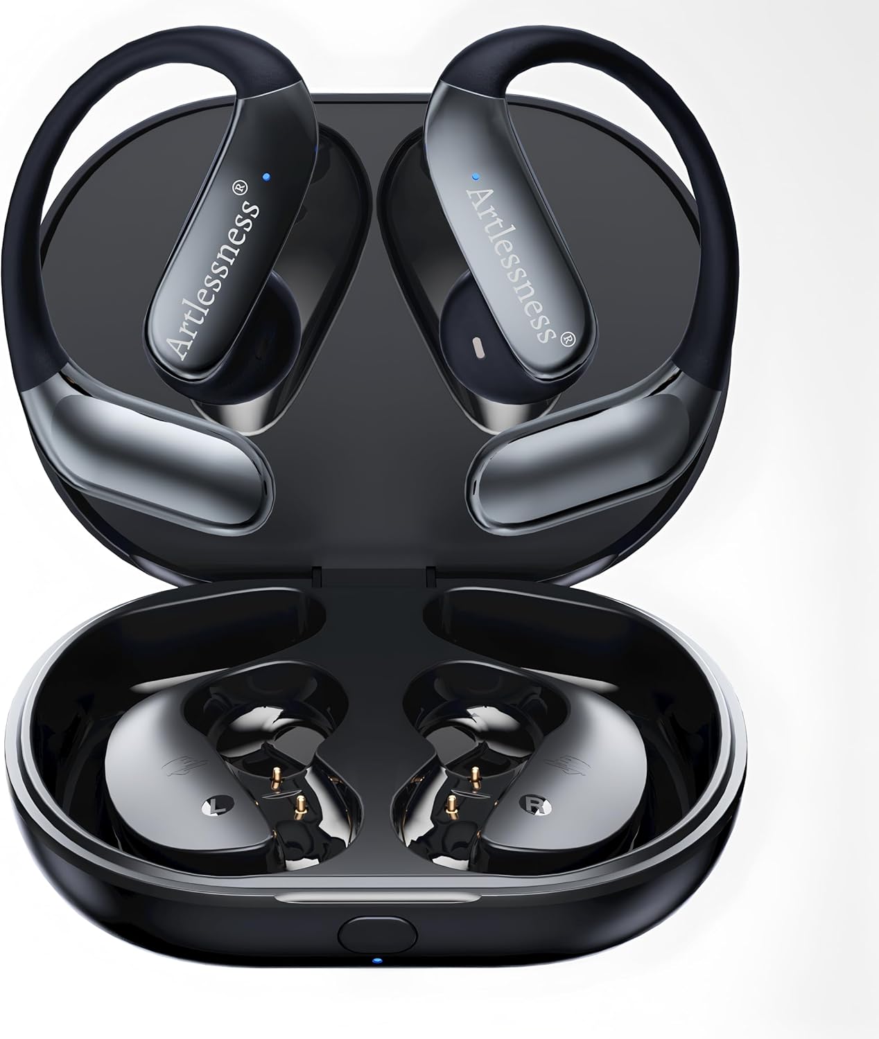 4-in-1 Latest AI Bluetooth translation Earbuds,Real-time Translator‌ of 164 world languages/no subscription required; Powerful bass+Composite frequency response,Superior sound quality meets innovation