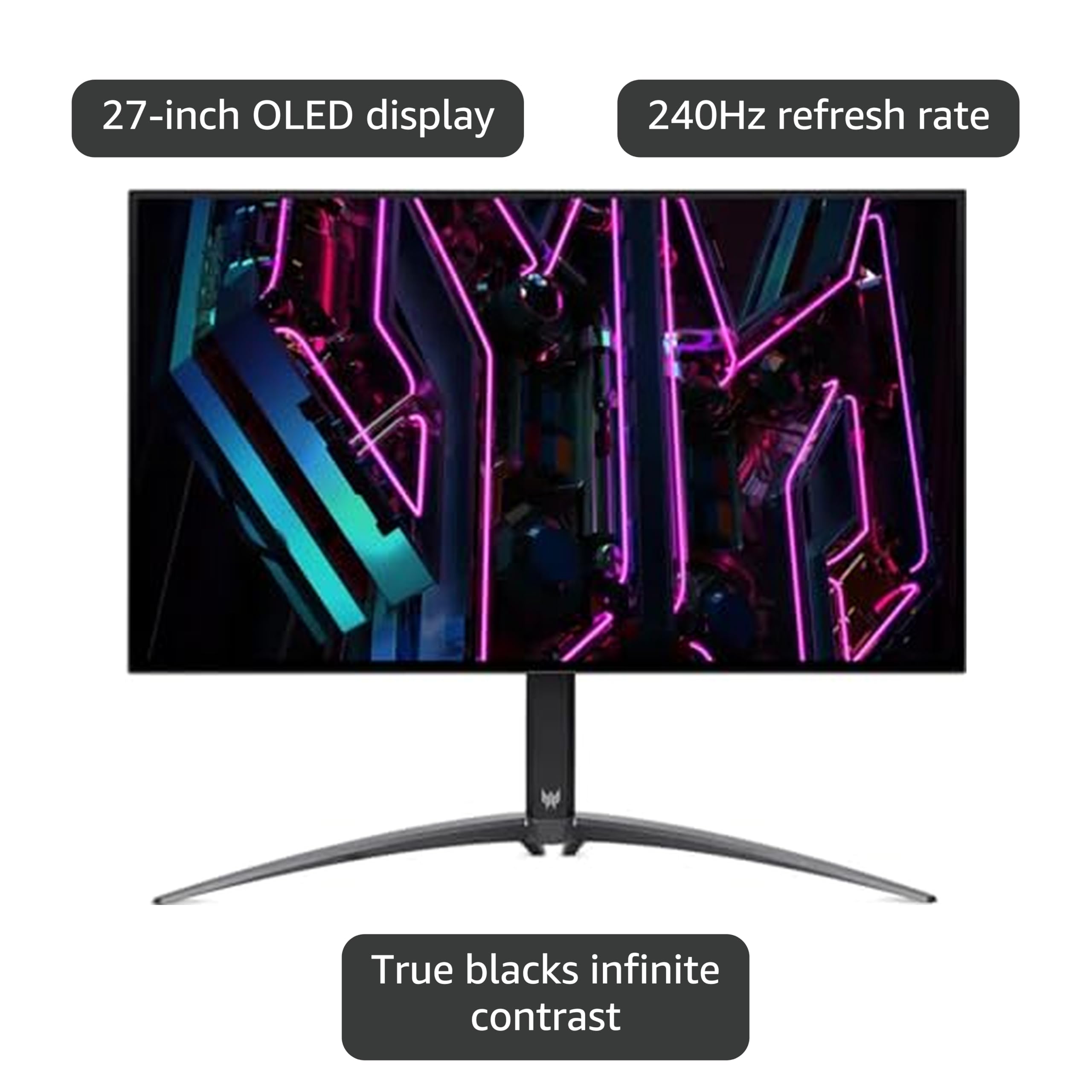 Amazon.com: acer Predator X27U 27-inch OLED Gaming Monitor 240Hz