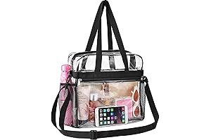 Oraben Clear Stadium Tote Bag for Work Sports Festival and Lunch