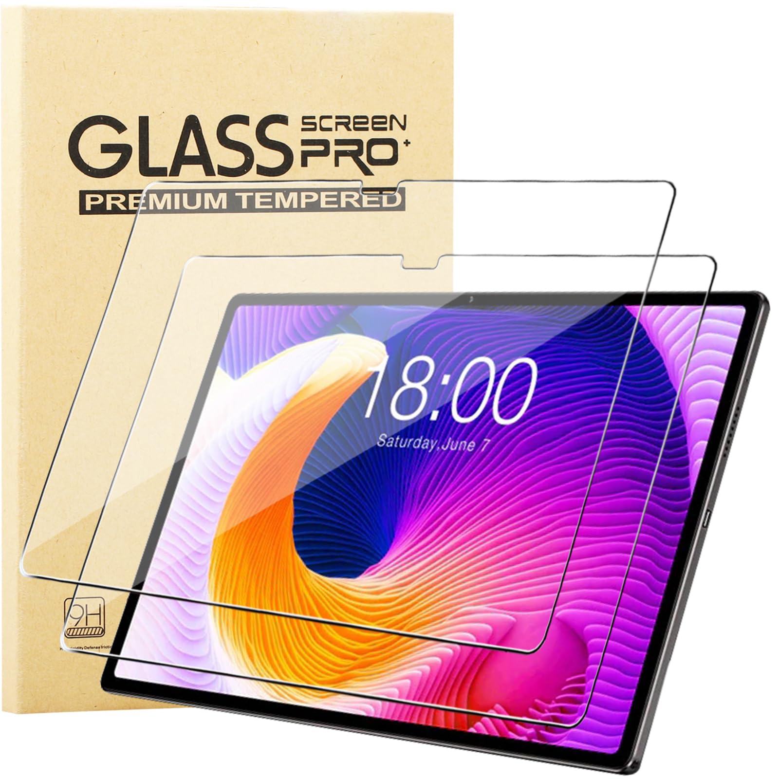 Pellicola Vetro Temperato Per HiGrace Tablet Bambini 7 Pollici - 2 Pezzi, Antigraffio 9H, Antimpronte - Foto 12