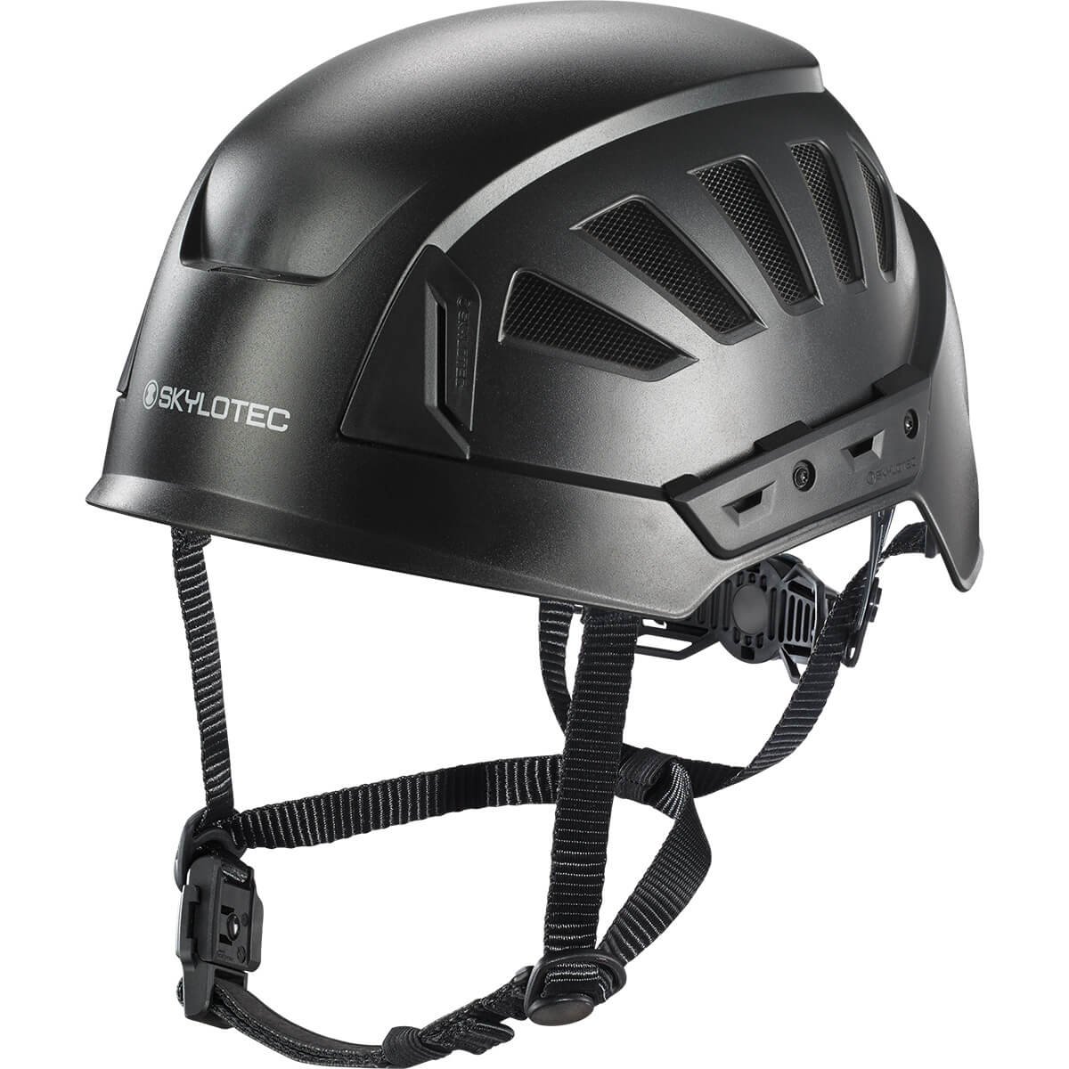 Casco da arrampicata industriale INCEPTOR GRX nero policarb onato/acrilonitrile butadiene Styr
